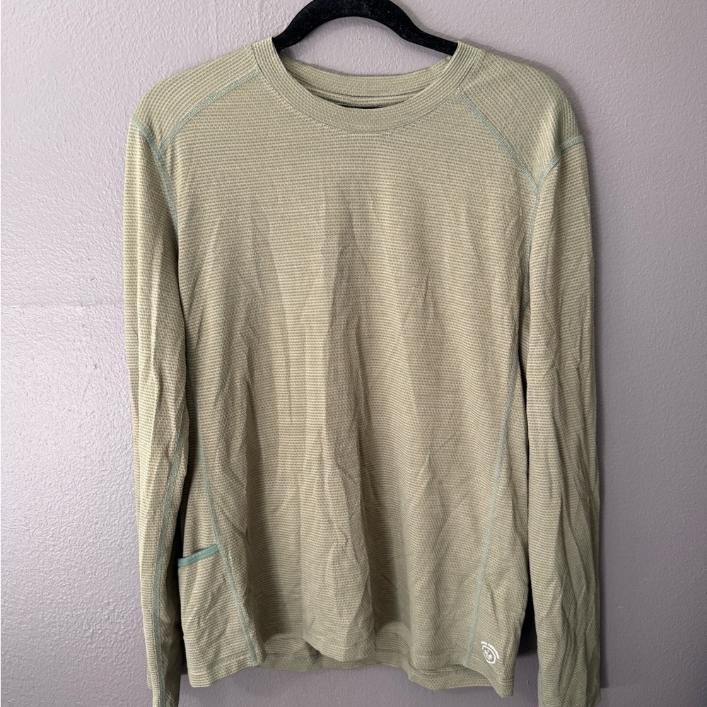 Allbirds Green Longsleeve Wool Blend Shirt Medium